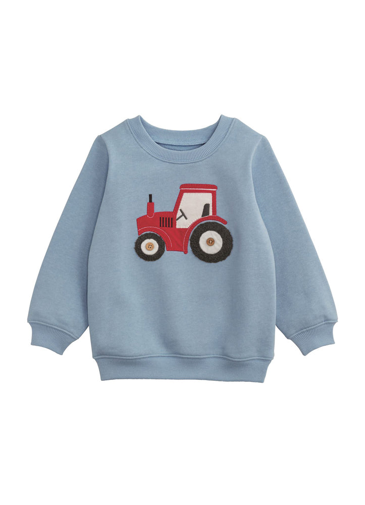 Tractor Sweatshirt by Mud Pie