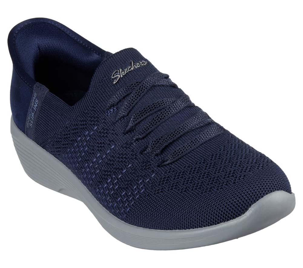 Slip In Arya Swiftly in Navy by Skechers