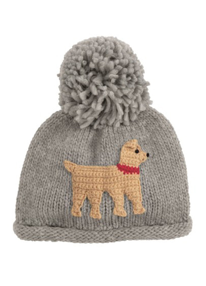 Dog Boy Chunky Knit Hat by Mud Pie