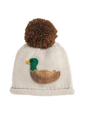 Duck Boy Chunky Knit Hat by Mud Pie