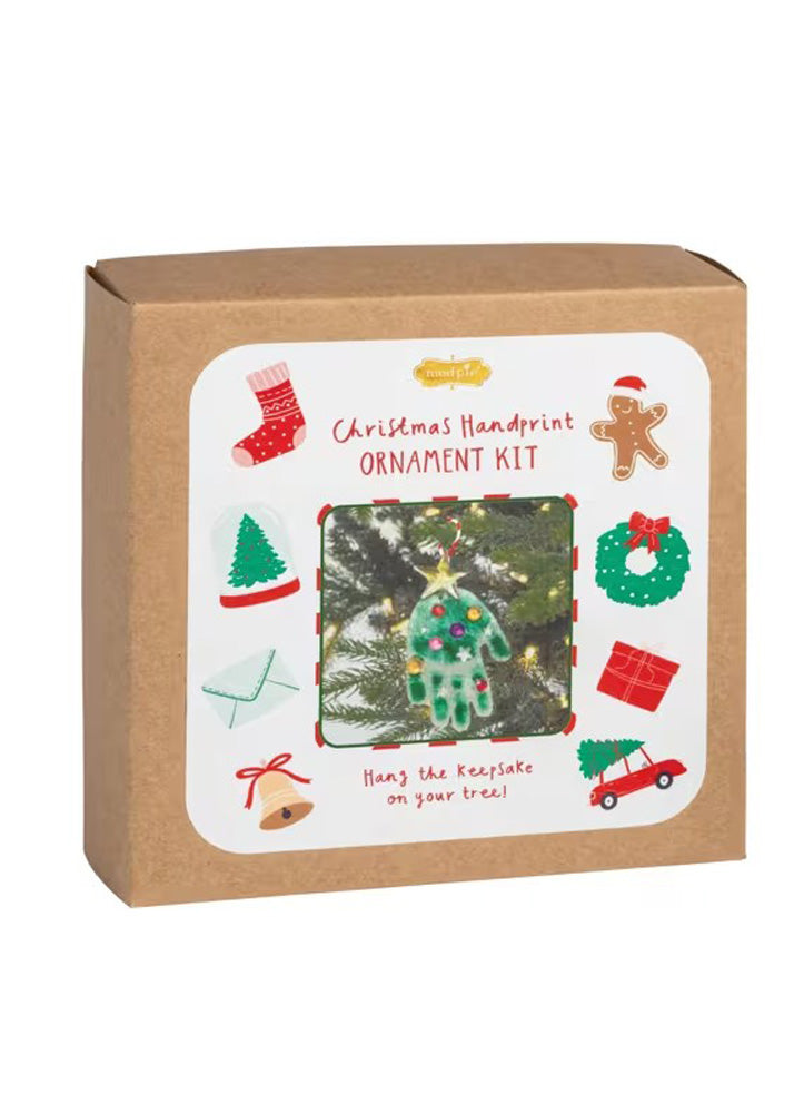 DIY Tree Handprint Ornament by Mud Pie