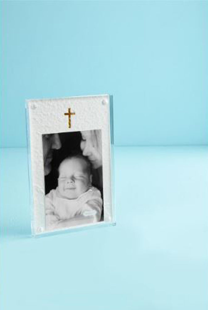 Cross Acylic Frame by Mud Pie