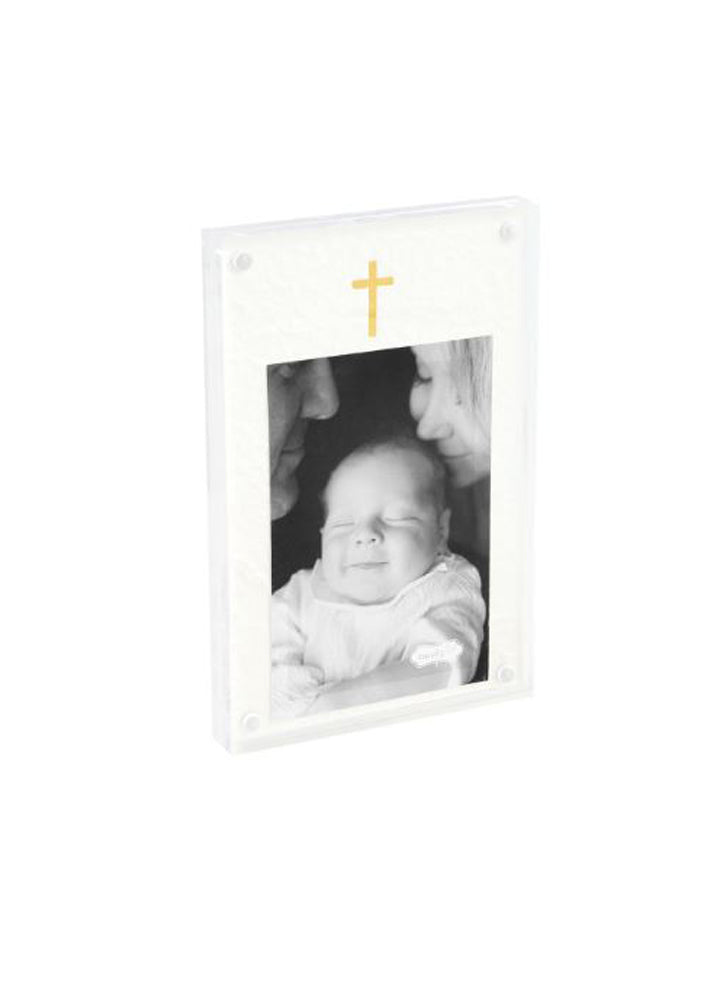 Cross Acylic Frame by Mud Pie
