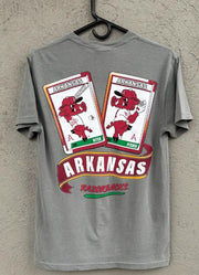 Baseball Card Ribby SS in Grey by Southern Trend