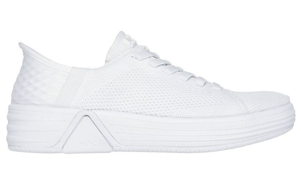 Alpha Cup Loey in White by Skechers