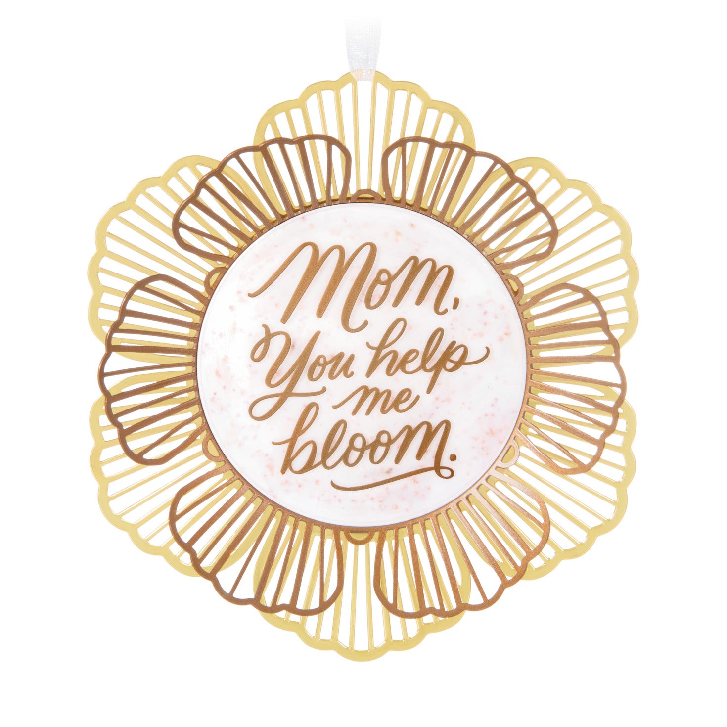 Hallmark Thank You, Mom Metal Ornament