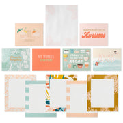 Hallmark Tropical Garden Memo Cube With Note Pads and Note Cards