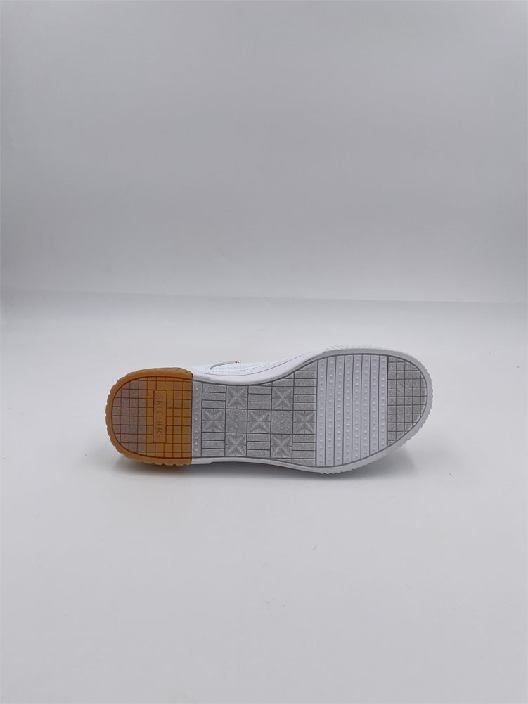 Jade- Individual Stripe in White/Navy by Skechers
