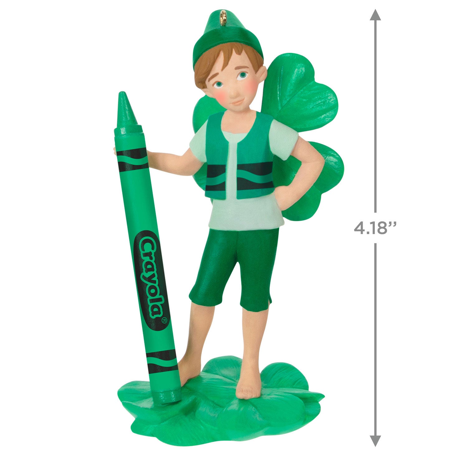 Hallmark Crayola® Shamrock Fairy Ornament