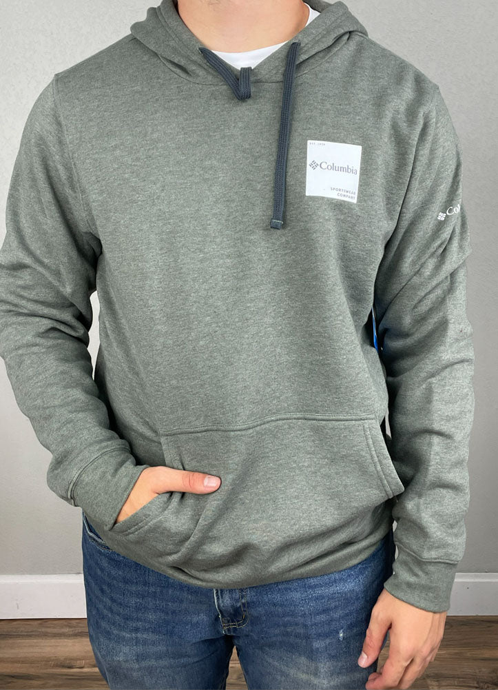 Columbia Trek Hoodie in Charcoal Heather/Boxy Brand by Columbia