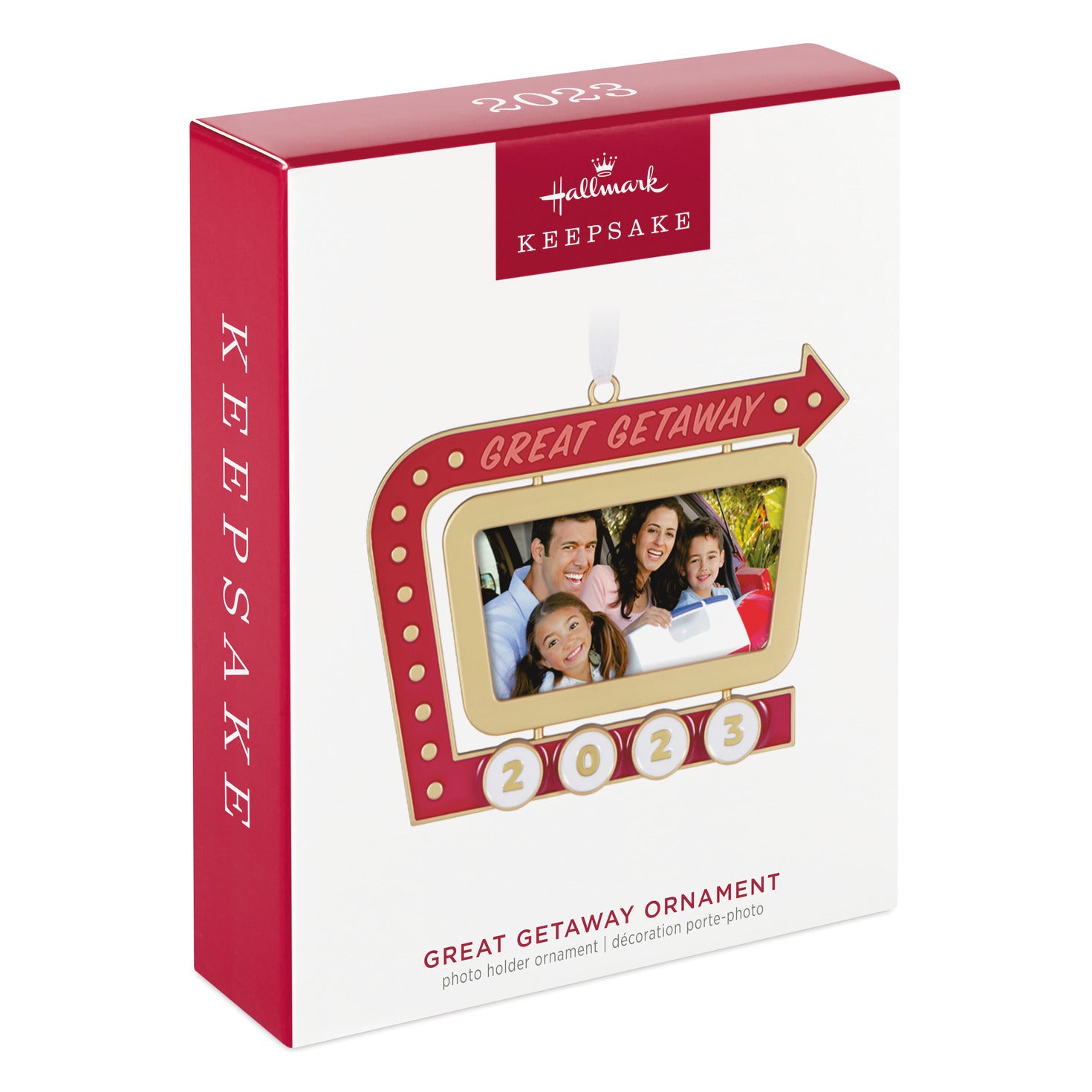 Hallmark Great Getaway 2023 Metal Photo Frame Ornament