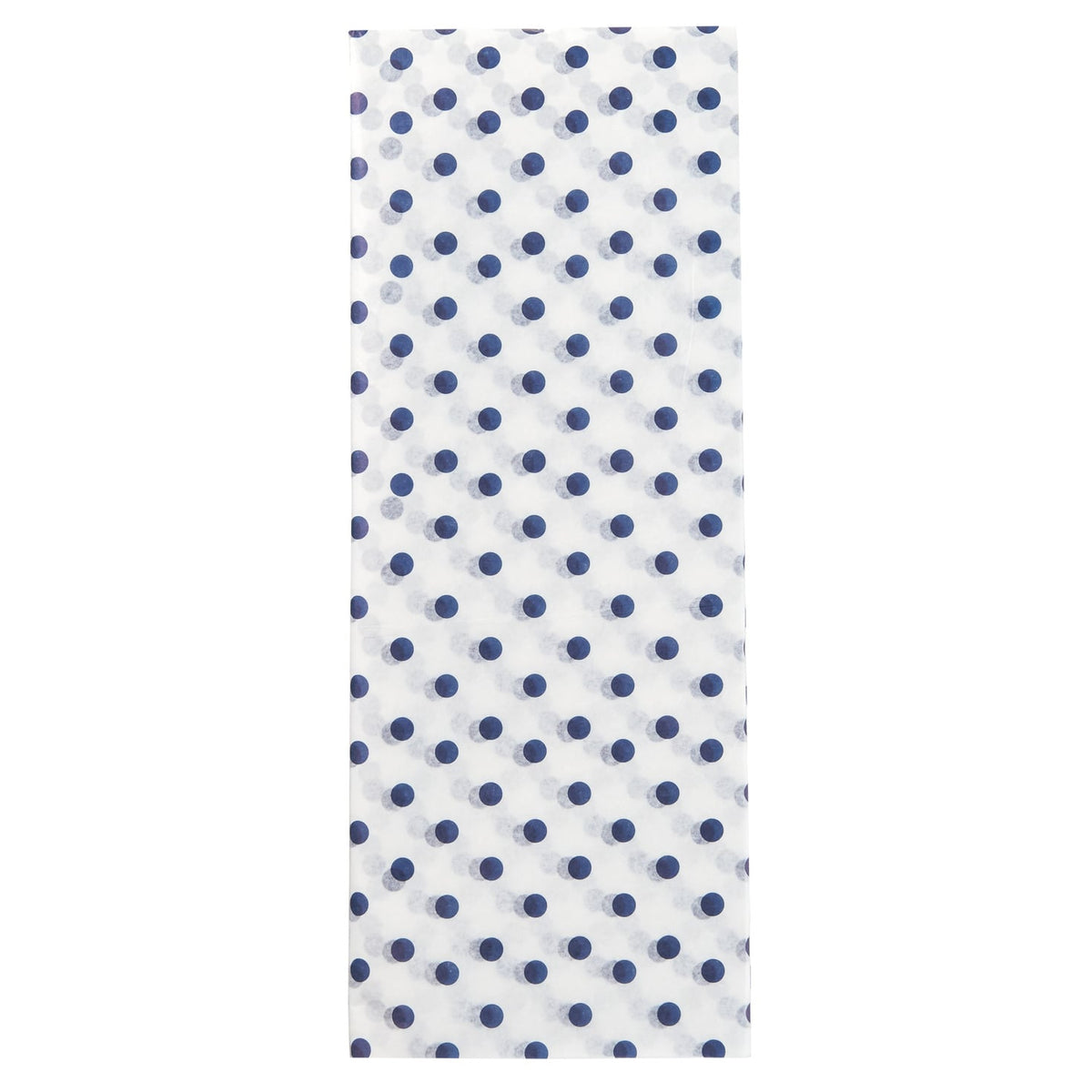Hallmark Midnight Blue Polka Dots Tissue Paper, 6 sheets