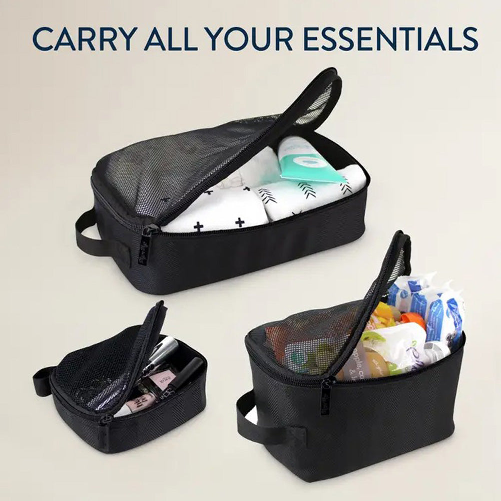 Black Pack Like A Boss Packing Cubes by Itzy Ritzy