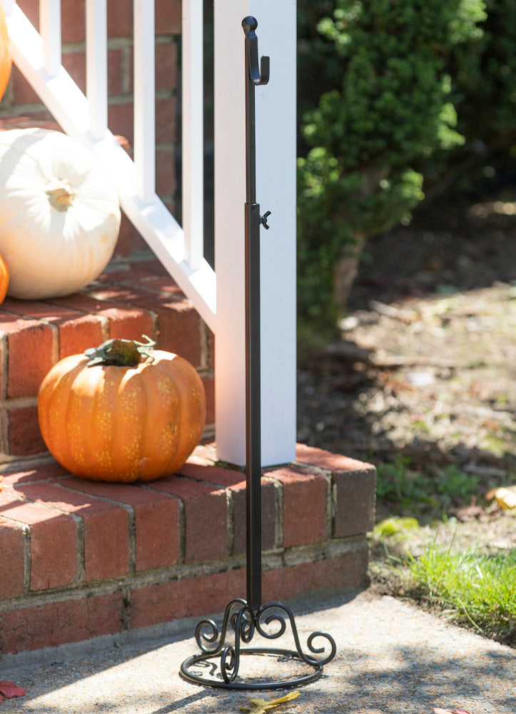 Door Decor Stand with Ground Stakes by Evergreen