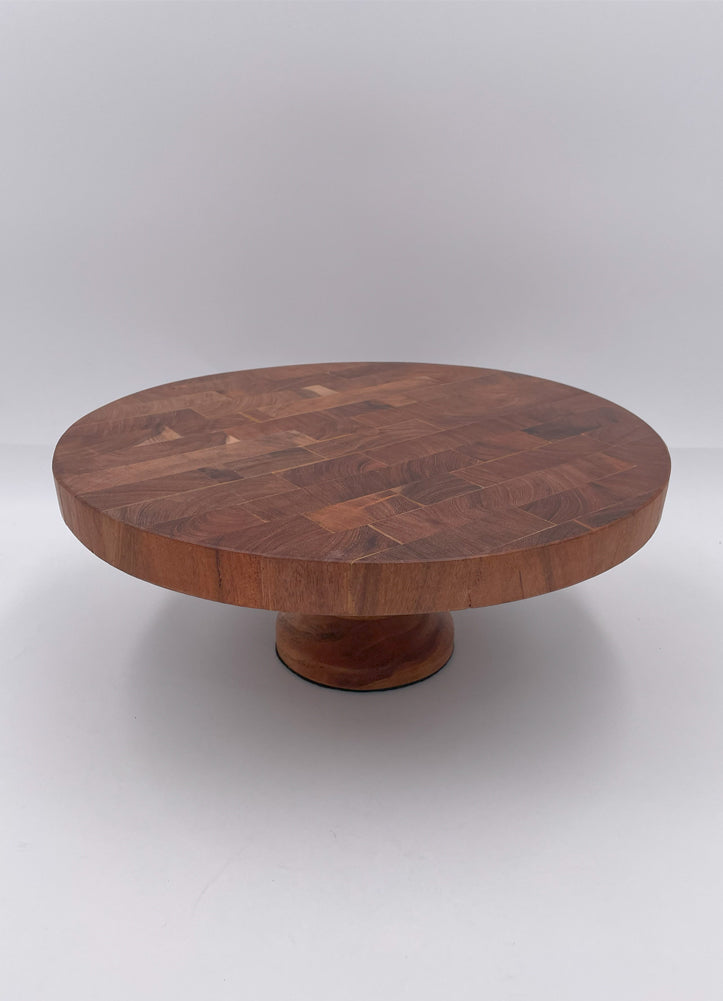 Wood Cake Stand by ihi