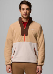 Sequoia Grove Half Zip Fleece in Canoe/Dark Stone/Tobacco by Columbia