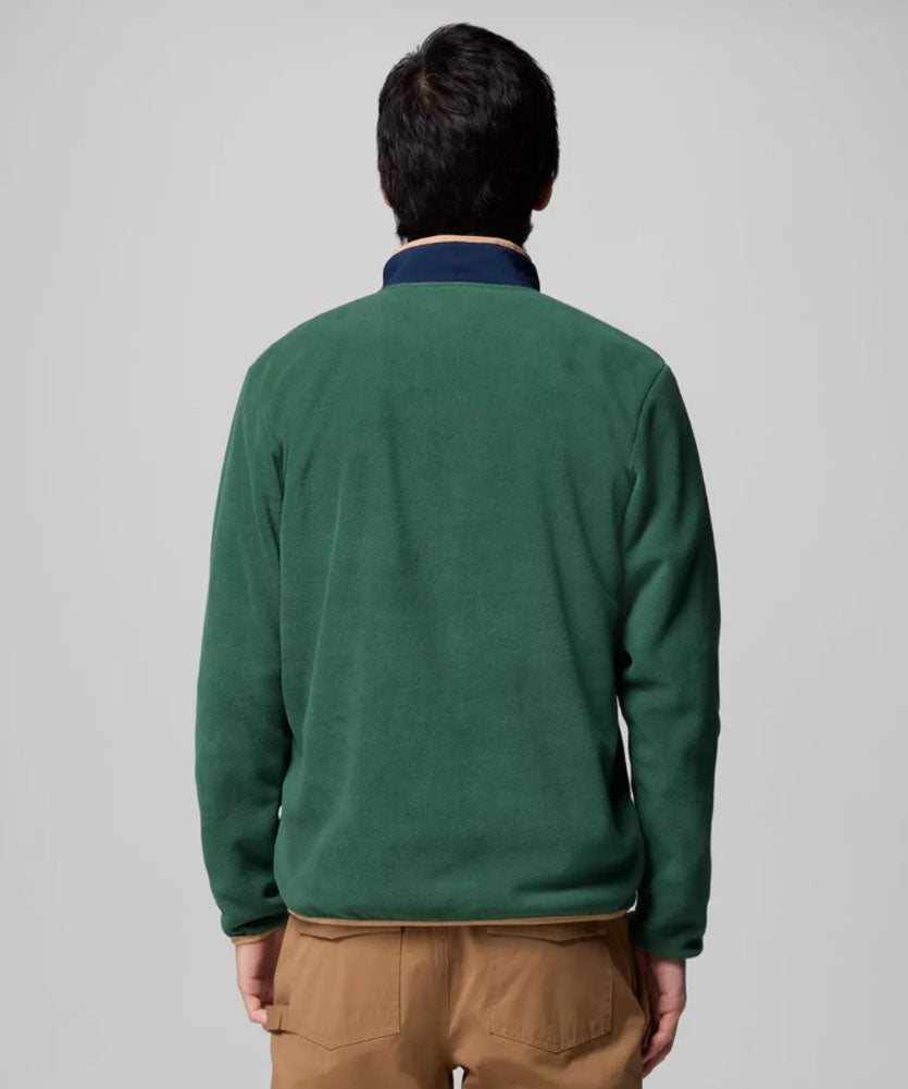 Sequoia Grove Half Zip Fleece in Rain Forest/Coll Navy by Columbia