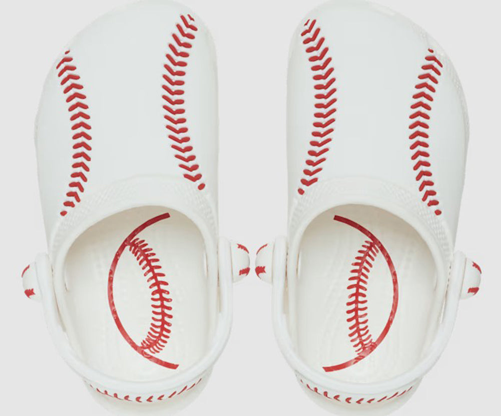 Classic Baseball Clog in White by Crocs