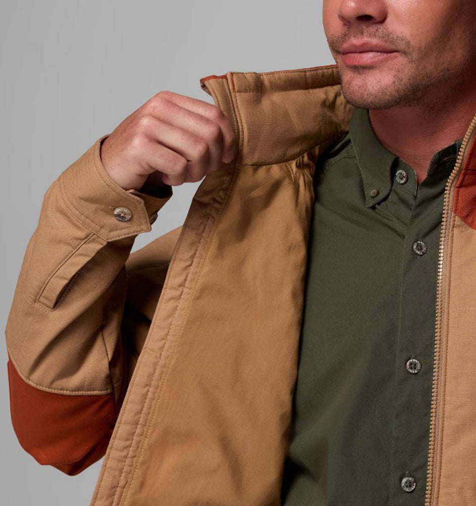 Saddle Point Insulated Jacket in Sahara Cedar by Columbia