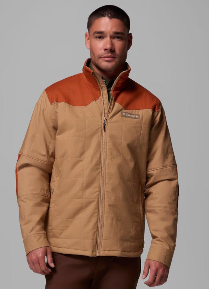 Saddle Point Insulated Jacket in Sahara Cedar by Columbia