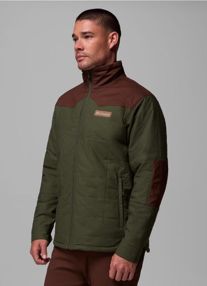 Saddle Point Insulated Jacket in Surplus Green Tobacco by Columbia