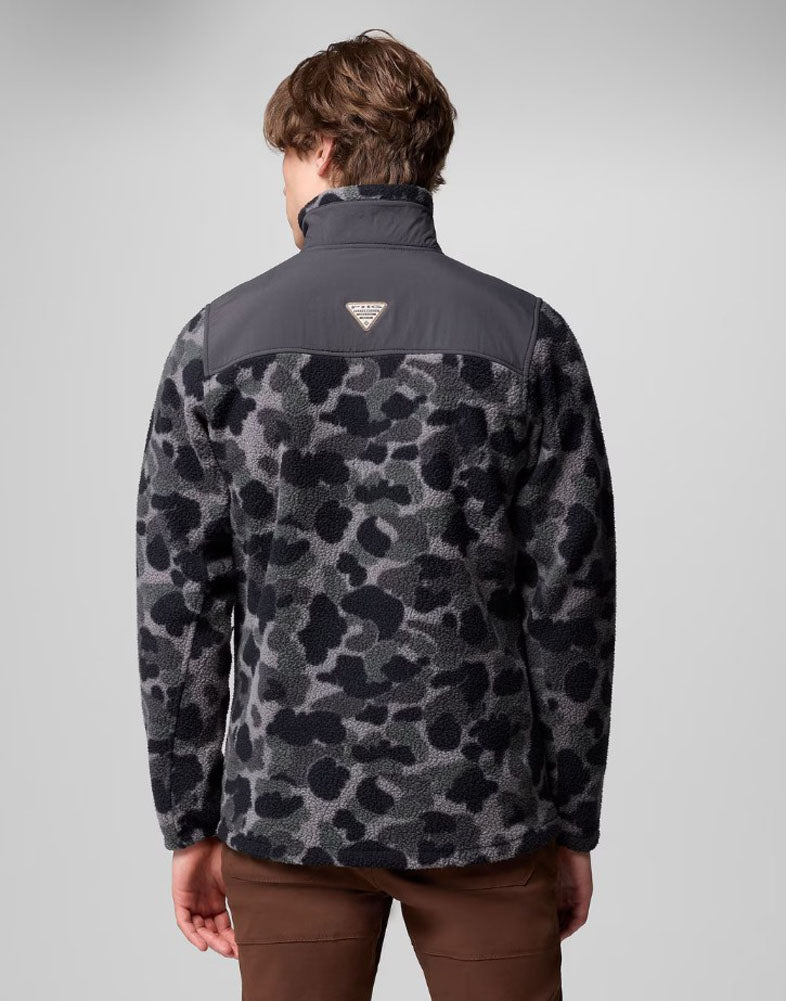 PHG Sherpa Jacket in Black Deltahunter Camo Shark by Columbia