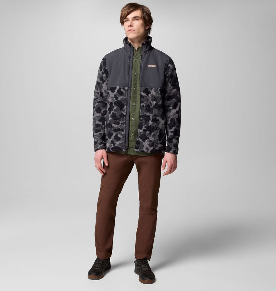 PHG Sherpa Jacket in Black Deltahunter Camo Shark by Columbia