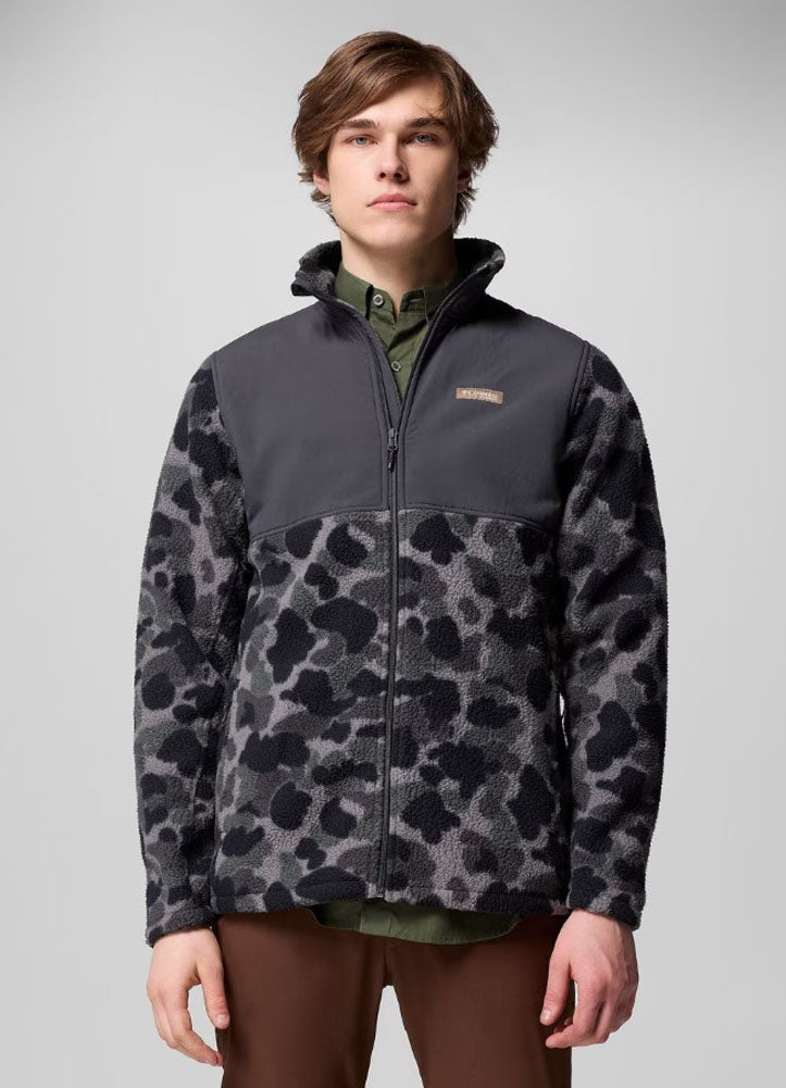 PHG Sherpa Jacket in Black Deltahunter Camo Shark by Columbia