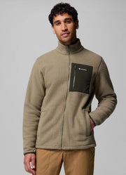 Jasper Ridge Pebbled Full Zip Fleece in Stone Green/Greenscape by Columbia