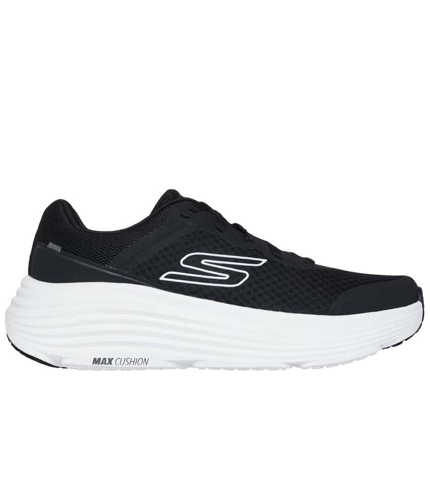 Max Cushioning Endeavour in Black/White by Skechers