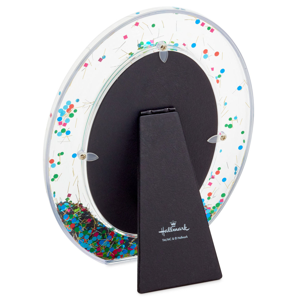 Hallmark Oval Confetti-Filled Picture Frame, 4x6