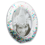 Hallmark Oval Confetti-Filled Picture Frame, 4x6