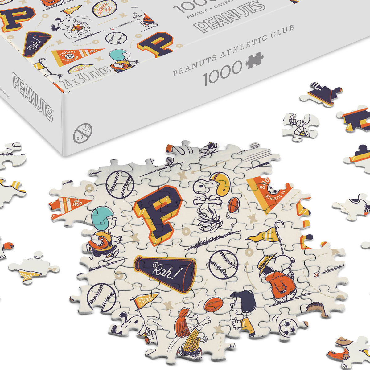 Hallmark Peanuts® Athletic Club 1000-Piece Jigsaw Puzzle