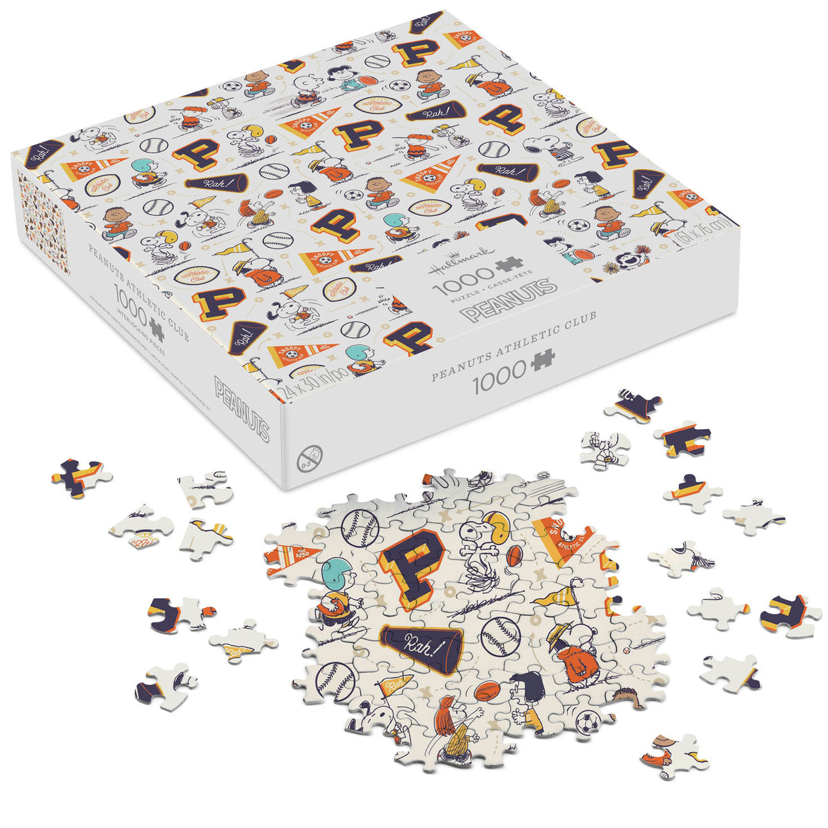 Hallmark Peanuts® Athletic Club 1000-Piece Jigsaw Puzzle