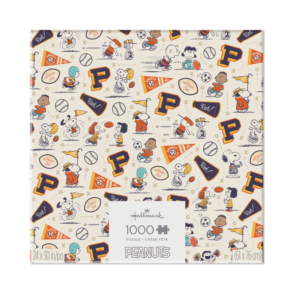 Hallmark Peanuts® Athletic Club 1000-Piece Jigsaw Puzzle