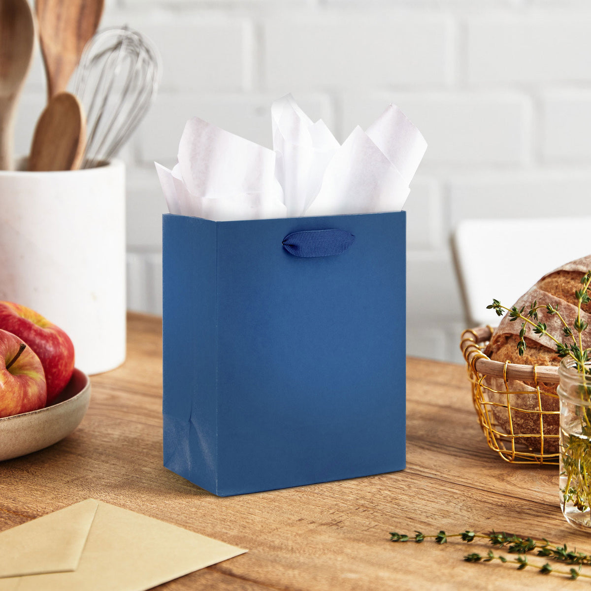 Hallmark 6.5" Navy Small Gift Bag