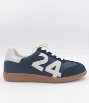 Christy in Black/Off White by 24 West