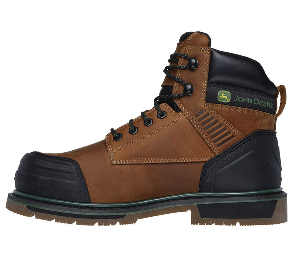 John Deere Roughcutter Pinegrip in Dark Brown by Skechers