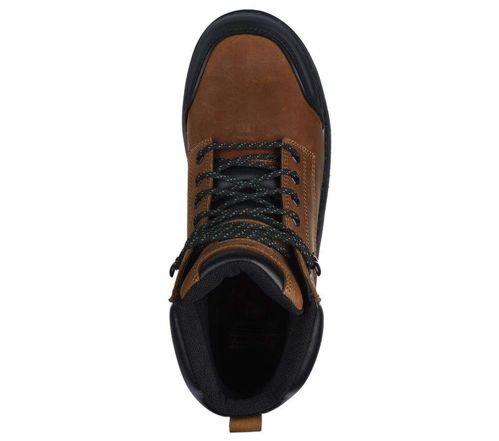 John Deere Roughcutter Pinegrip in Dark Brown by Skechers