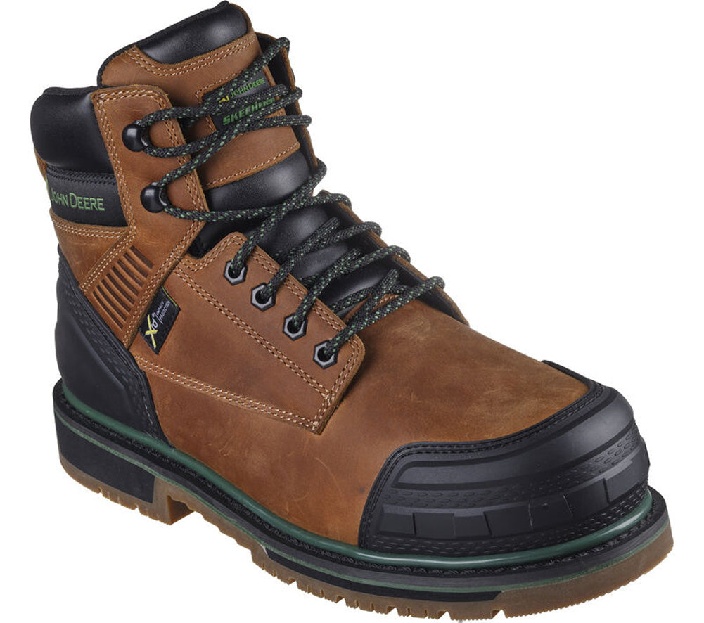 John Deere Roughcutter Pinegrip in Dark Brown by Skechers