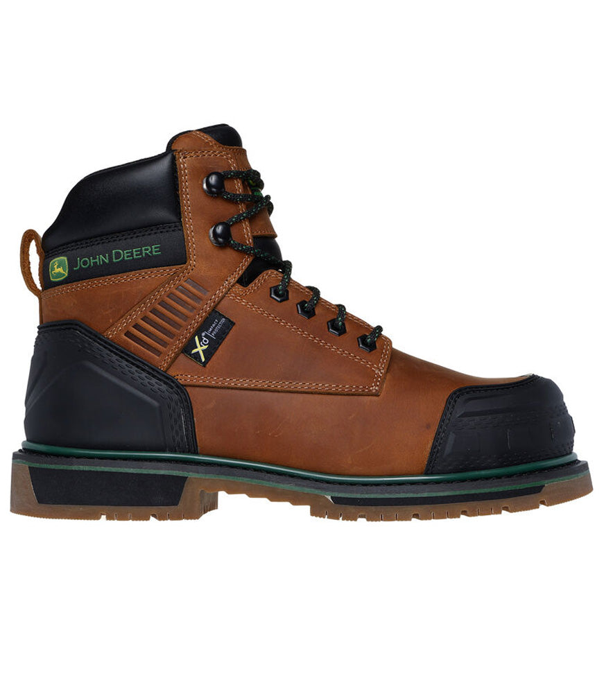John Deere Roughcutter Pinegrip in Dark Brown by Skechers