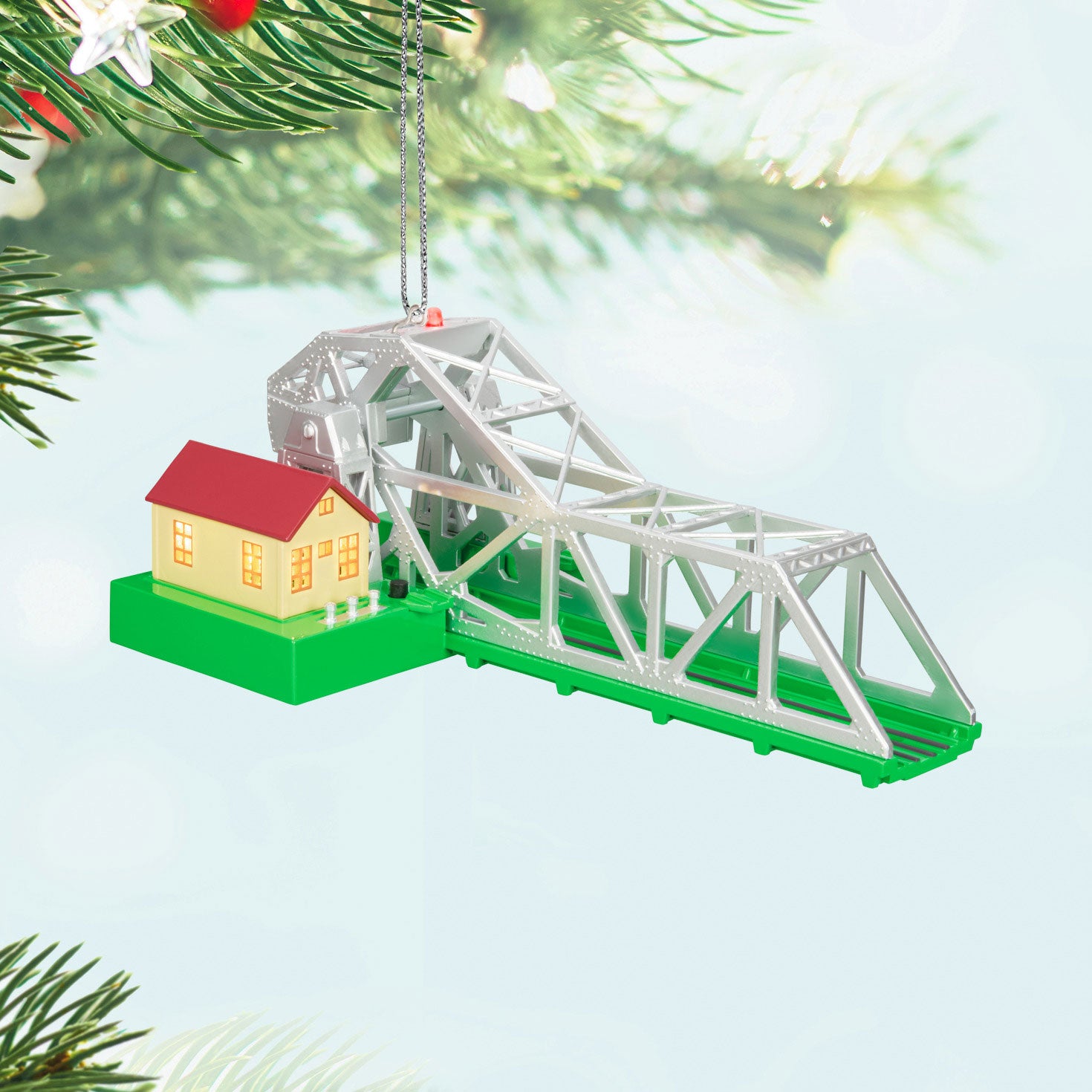 Hallmark Lionel® 313 Bascule Bridge Ornament With Light