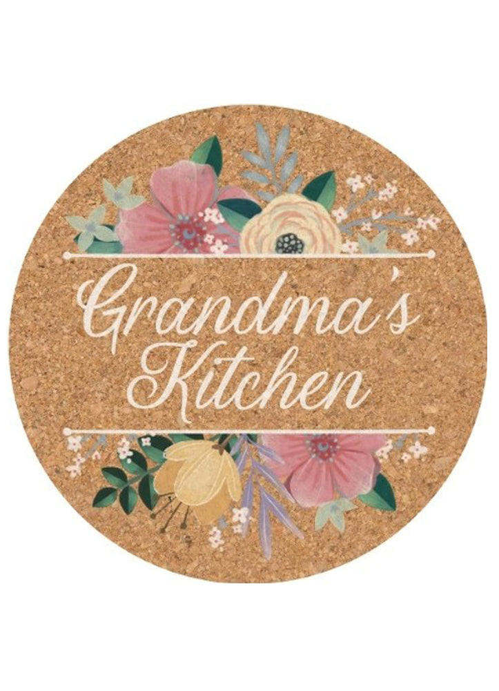 Grandma's Kitchen Cork Trivet by Carson Home