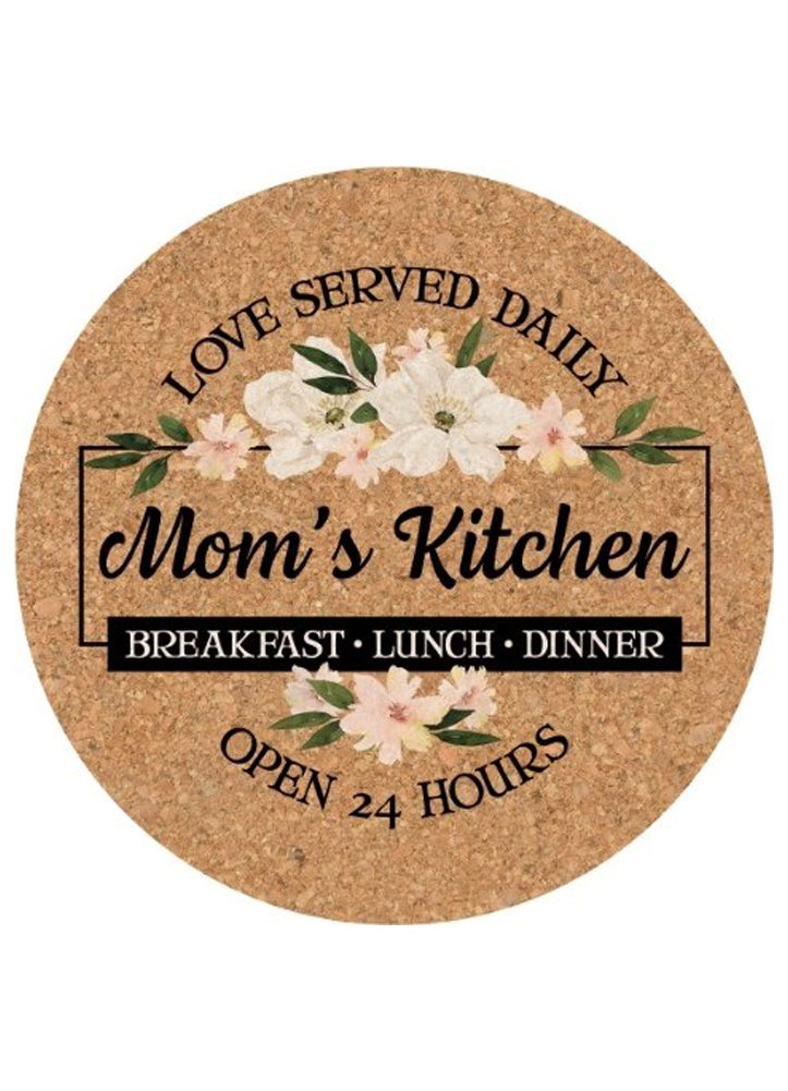 Mom's Kitchen Cork Trivet by Carson Home