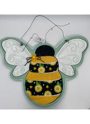 Home Sweet Home Bee Estate Door Décor by Evergreen