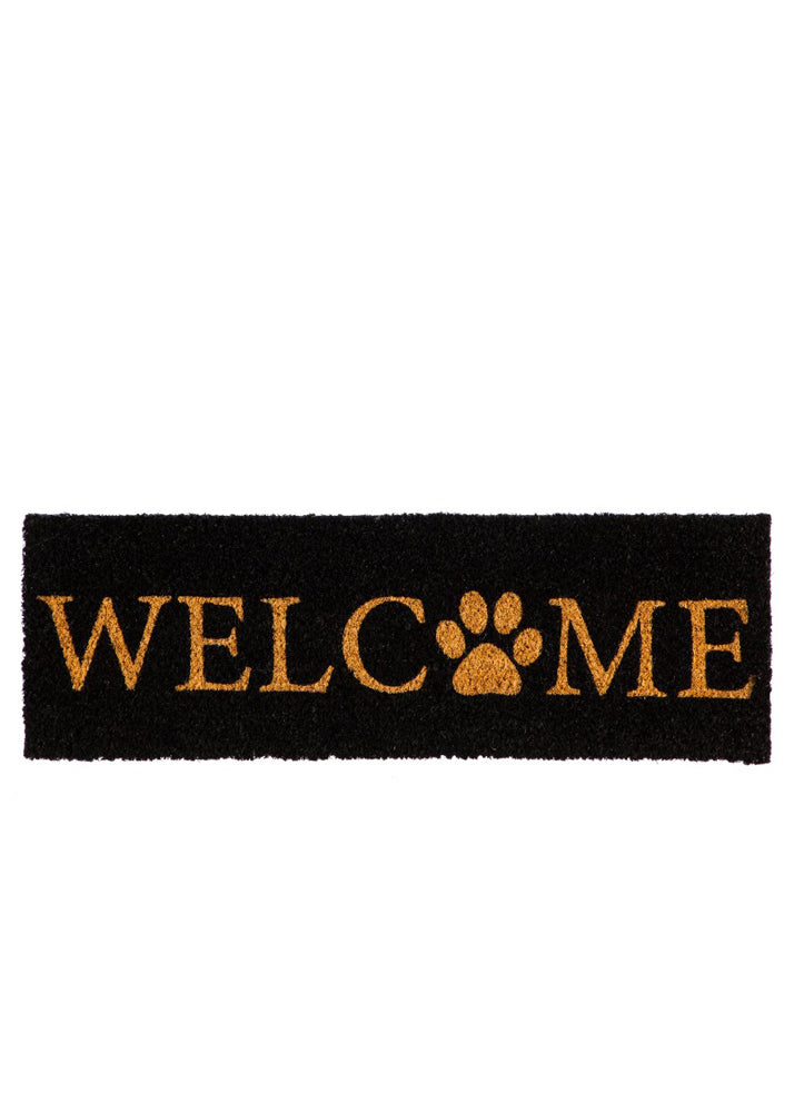 Paw Print Welcome Switch Mat by Evergreen