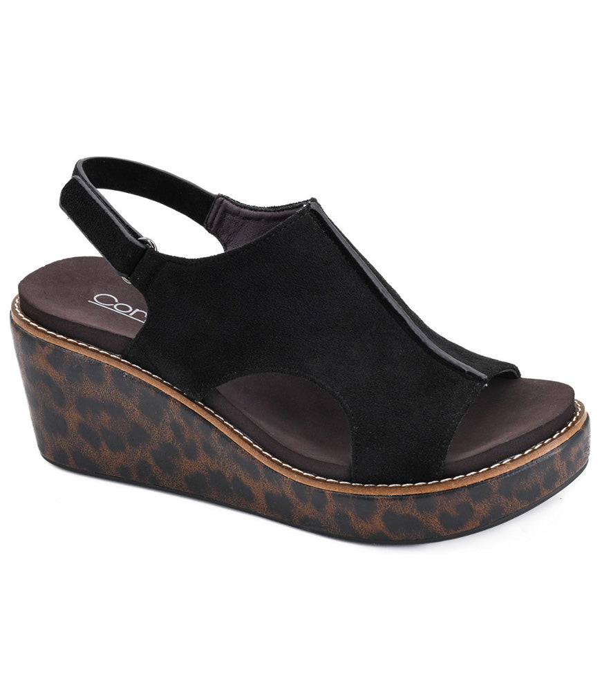 Carley in Black Leopard Combo by Corkys