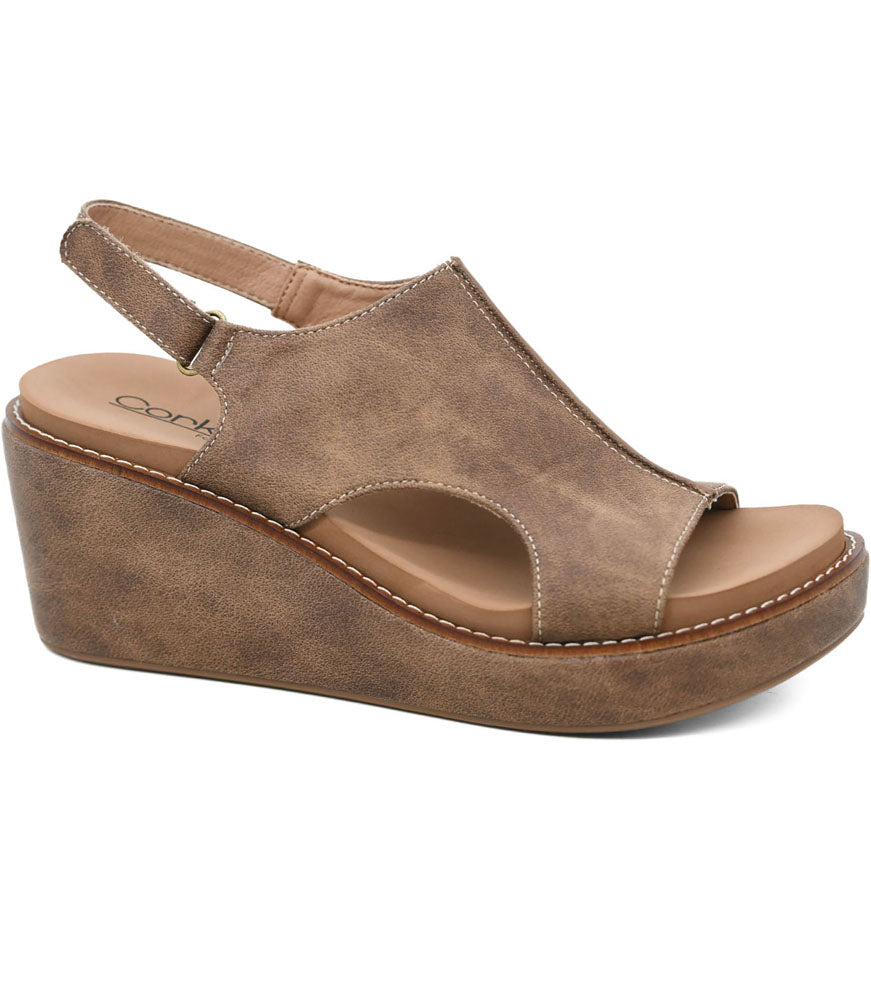 Carley in Taupe 2 by Corkys