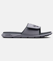 UA Boys Ignite Pro Slides in Grey by Under Armour