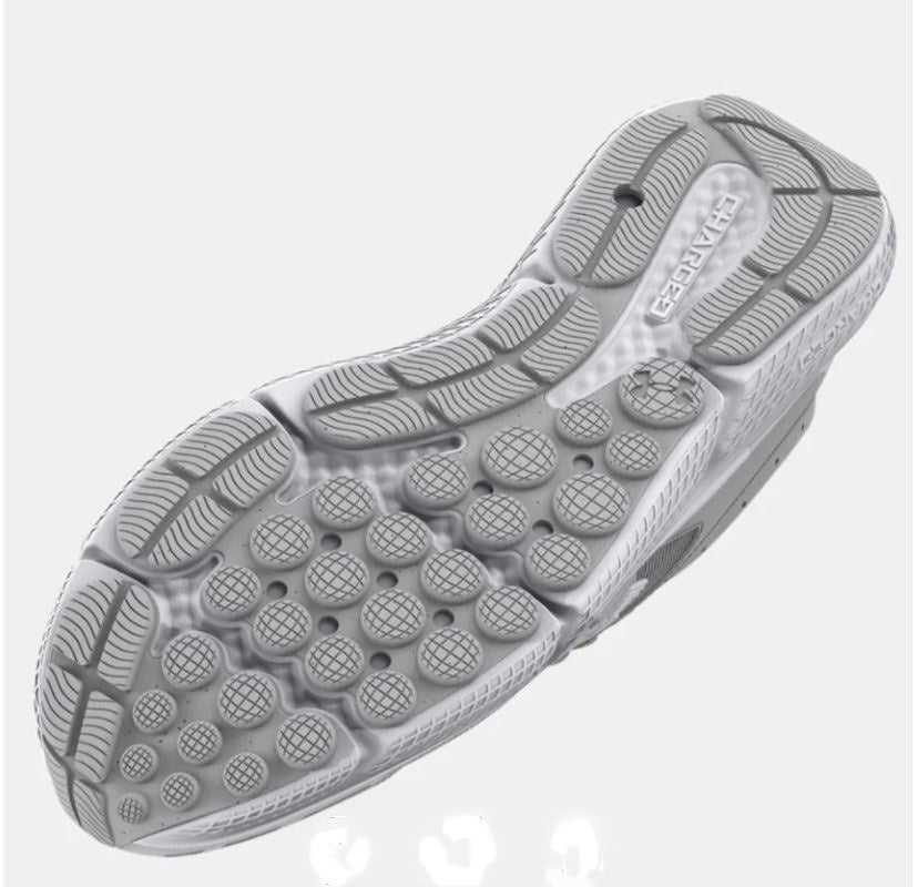 UA Charged Assert 10 in Grey by Under Armour